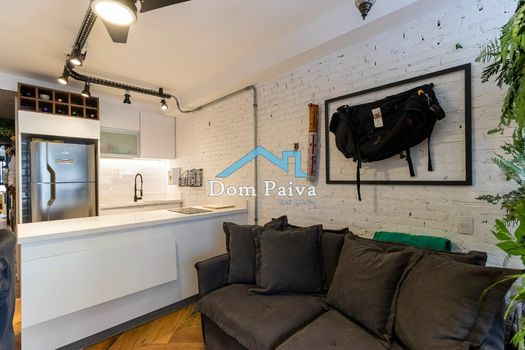 Foto 4 do(a) Apartamento de 1 quartos à venda em Mirandópolis, São Paulo