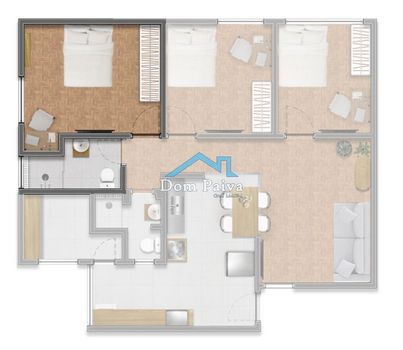 Foto 10 do(a) Apartamento de 3 quartos à venda em Cidade Monções, São Paulo