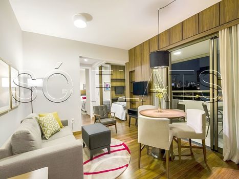 Foto 1 do(a) Flat de 3 quartos à venda em Brooklin Paulista, São Paulo