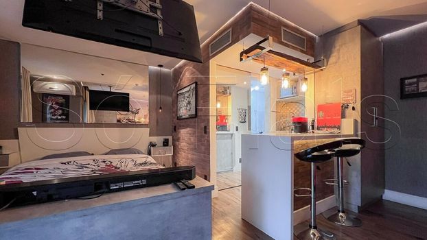 Foto 7 do(a) Flat de 1 quartos à venda em Vila Olímpia, São Paulo