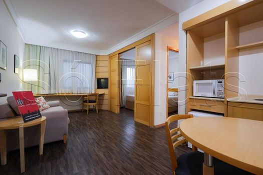 Foto 1 do(a) Flat de 1 quartos à venda em Vila Clementino, São Paulo