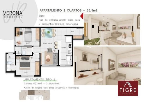 Foto 4 do(a) Cobertura de 2 quartos à venda em Jardim Atlântico, Belo Horizonte