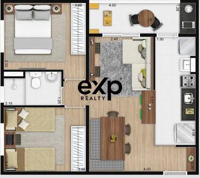 Foto 17 do(a) Apartamento de 2 quartos à venda em Vila Prudente de Moraes, Itu