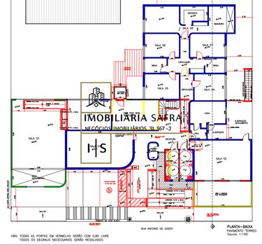 Foto 3 do(a) Sala / Conjunto Comercial de 11 quartos à venda em Centro, São José do Rio Preto