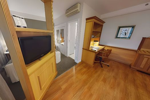 Foto 4 do(a) Flat de 1 quartos à venda em Indianópolis, São Paulo