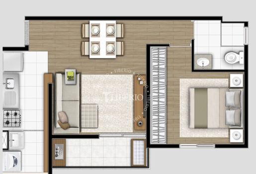 Foto 1 do(a) Apartamento de 1 quartos à venda em Vila Santo Estéfano, São Paulo