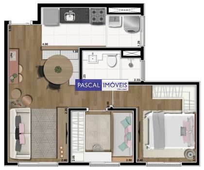 Foto 27 do(a) Apartamento de 2 quartos à venda em Santo Amaro, São Paulo