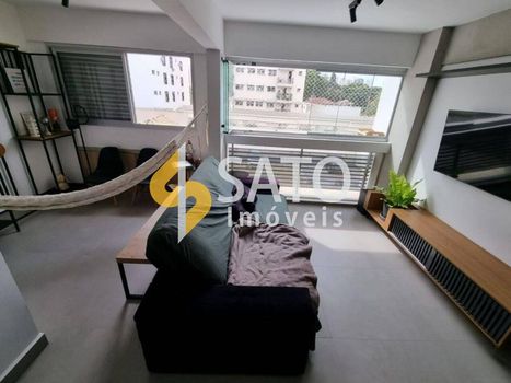 Foto 1 do(a) Apartamento de 1 quartos à venda em Brooklin Novo, São Paulo