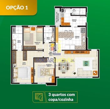Foto 19 do(a) Apartamento de 3 quartos à venda em Boa Vista, Vitória da Conquista