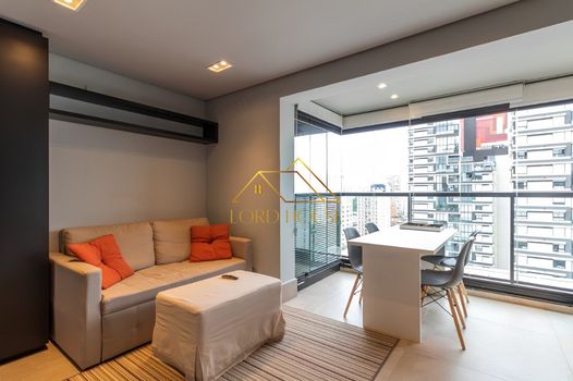 Foto 1 do(a) Apartamento de 1 quartos para alugar em Vila Olímpia, São Paulo