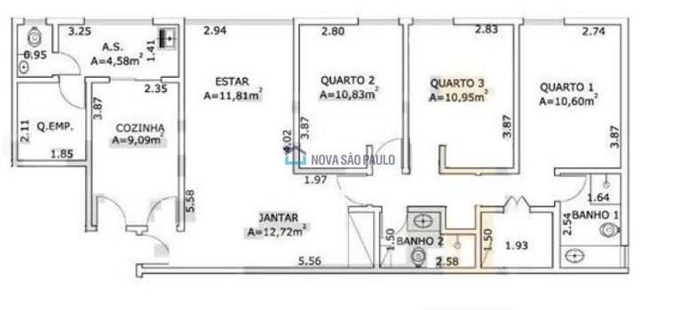 Foto 25 do(a) Apartamento de 3 quartos à venda em Itaim Bibi, São Paulo