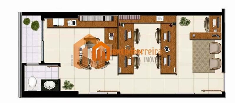 Foto 31 do(a) Sala / Conjunto Comercial false à venda em Edson Queiroz, Fortaleza