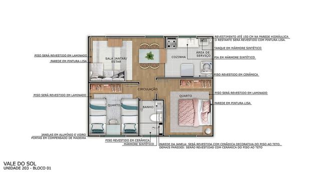 Foto 13 do(a) Apartamento de 2 quartos à venda em Jardim Alvorada, Nova Iguaçu