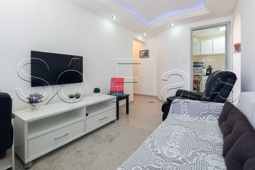 Foto 1 do(a) Apartamento de 1 quartos à venda em Moema, São Paulo
