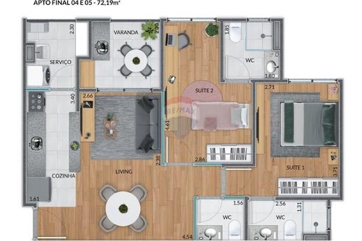 Foto 39 do(a) Apartamento de 2 quartos à venda em Parque da Represa, Jundiaí