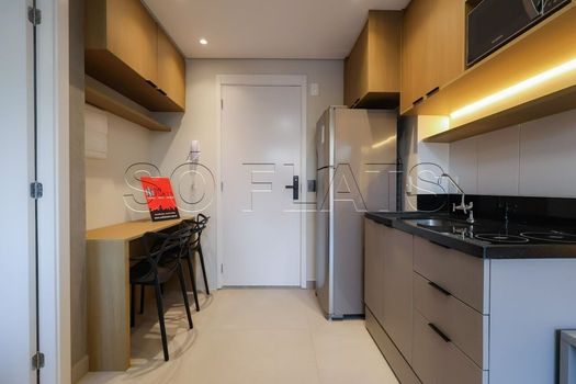 Foto 9 do(a) Flat de 1 quartos à venda em Vila Olímpia, São Paulo