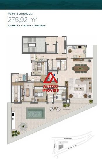 Foto 40 do(a) Apartamento de 4 quartos à venda em Vale do Sereno, Nova Lima