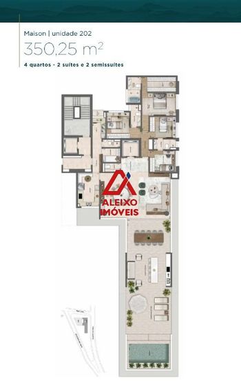 Foto 42 do(a) Apartamento de 4 quartos à venda em Vale do Sereno, Nova Lima