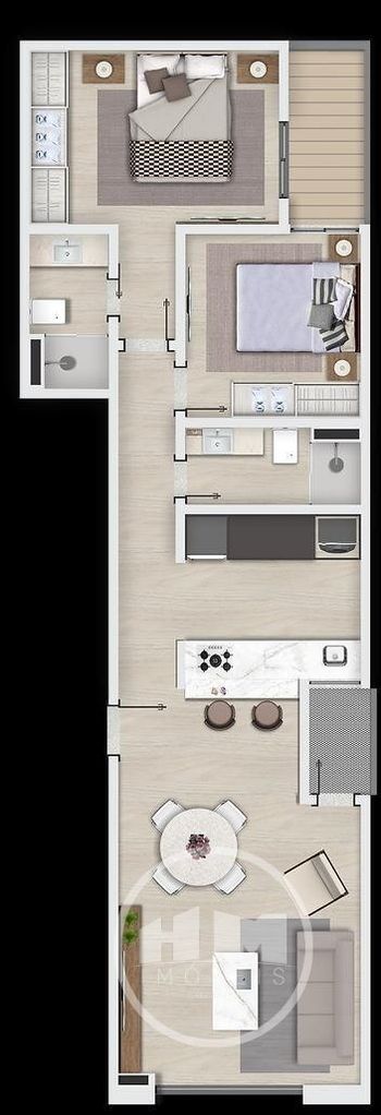 Foto 1 do(a) Apartamento de 2 quartos à venda em Barra, Balneário Camboriú