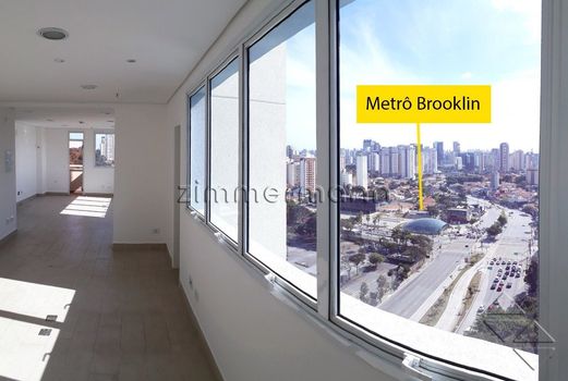 Foto 4 do(a) Sala / Conjunto Comercial false à venda em Brooklin Paulista, São Paulo