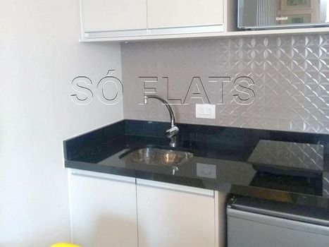 Foto 2 do(a) Flat de 1 quartos à venda em Vila Olímpia, São Paulo