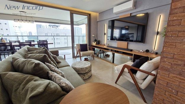 Foto 1 do(a) Apartamento de 3 quartos à venda em Brooklin Paulista, São Paulo