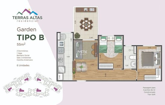 Foto 28 do(a) Apartamento de 2 quartos à venda em Pompéia, Piracicaba