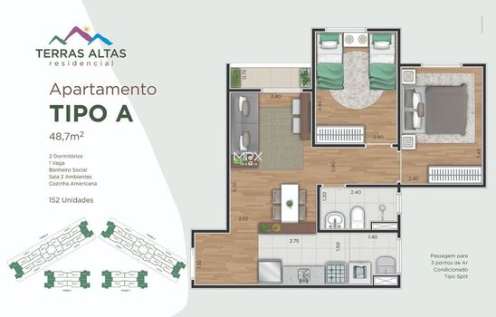 Foto 27 do(a) Apartamento de 2 quartos à venda em Pompéia, Piracicaba