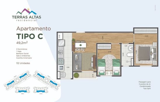 Foto 31 do(a) Apartamento de 2 quartos à venda em Pompéia, Piracicaba