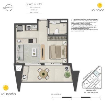 Foto 44 do(a) Flat de 1 quartos à venda em Humaitá, Rio de Janeiro