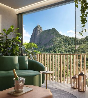 Foto 6 do(a) Flat de 1 quartos à venda em Humaitá, Rio de Janeiro