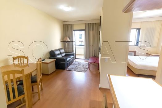 Foto 1 do(a) Flat de 1 quartos à venda em Jardim Paulista, São Paulo