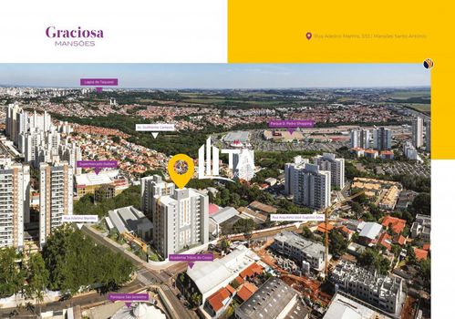 Foto 18 do(a) Apartamento de 2 quartos à venda em Mansões Santo Antônio, Campinas