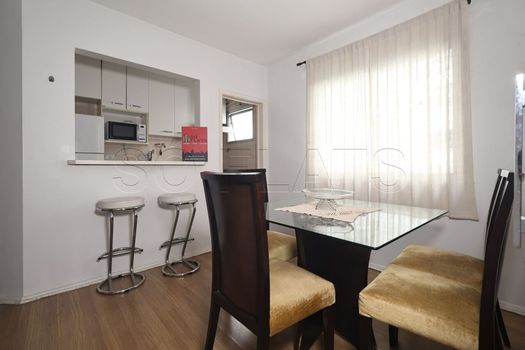 Foto 2 do(a) Flat de 1 quartos à venda em Vila Nova Conceição, São Paulo