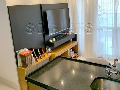 Foto 2 do(a) Flat de 2 quartos à venda em Brooklin Paulista, São Paulo