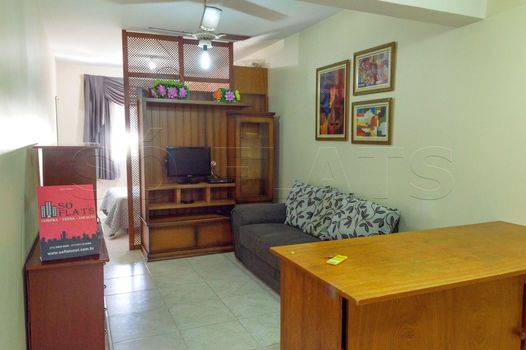 Foto 1 do(a) Flat de 1 quartos à venda em Vila Clementino, São Paulo