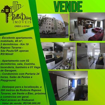 Foto 1 do(a) Apartamento de 2 quartos à venda em Conjunto Promorar Raposo Tavares, São Paulo