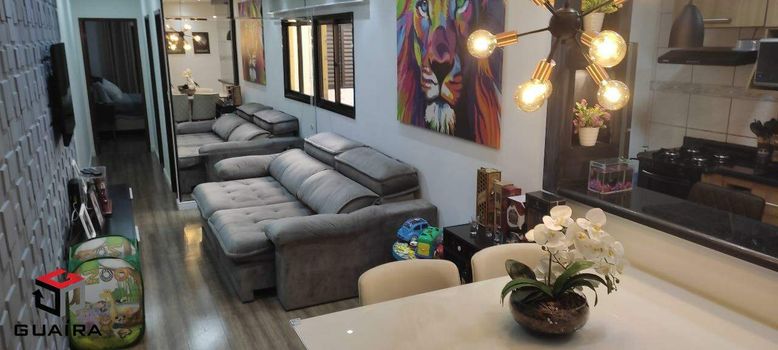 Foto 3 do(a) Apartamento de 2 quartos à venda em Vila Pires, Santo André
