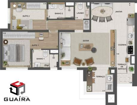 Foto 50 do(a) Apartamento de 3 quartos à venda em Fundação, São Caetano do Sul