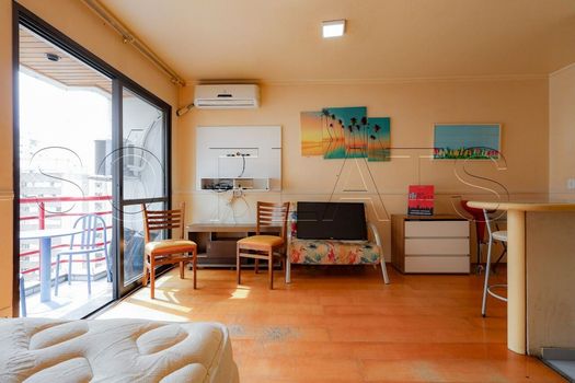 Foto 4 do(a) Flat de 1 quartos à venda em Moema, São Paulo