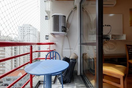Foto 10 do(a) Flat de 1 quartos à venda em Moema, São Paulo