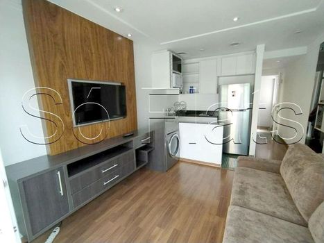 Foto 2 do(a) Apartamento de 1 quartos à venda em Indianópolis, São Paulo