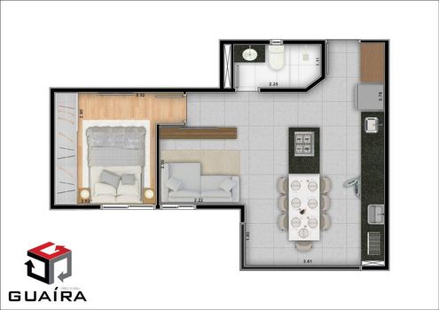 Foto 35 do(a) Apartamento de 2 quartos à venda em Vila Príncipe de Gales, Santo André