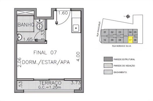 Foto 30 do(a) Kitnet / JK / Studio de 1 quartos à venda em Água Branca, São Paulo