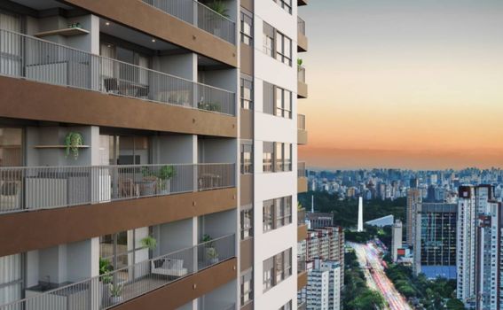 Foto 12 do(a) Apartamento de 1 quartos à venda em Paraíso, São Paulo