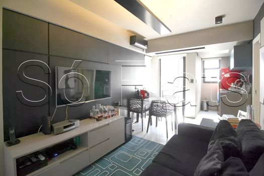 Foto 4 do(a) Flat de 1 quartos à venda em Vila Nova Conceição, São Paulo