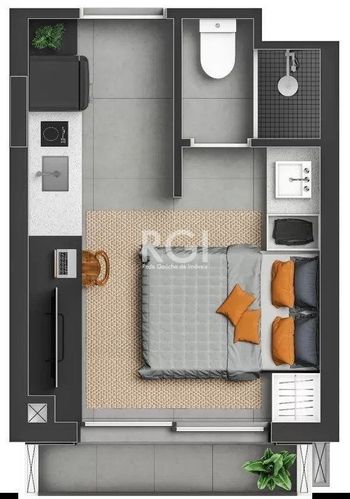 Foto 16 do(a) Loft de 1 quartos à venda em Floresta, Porto Alegre