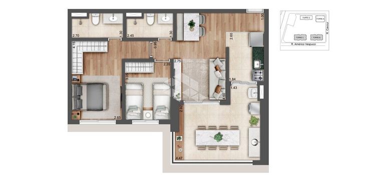 Foto 30 do(a) Apartamento de 4 quartos à venda em Vila Prudente, São Paulo