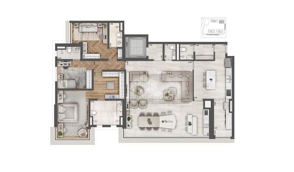 Foto 39 do(a) Apartamento de 4 quartos à venda em Vila Prudente, São Paulo