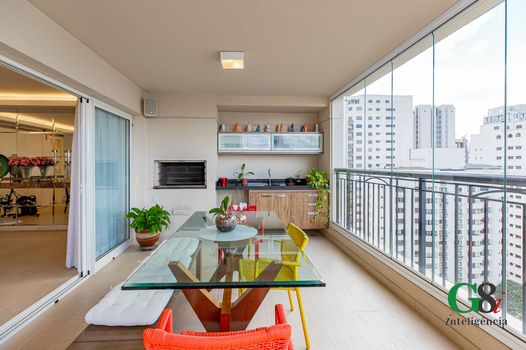 Foto 1 do(a) Apartamento de 3 quartos à venda em Indianópolis, São Paulo